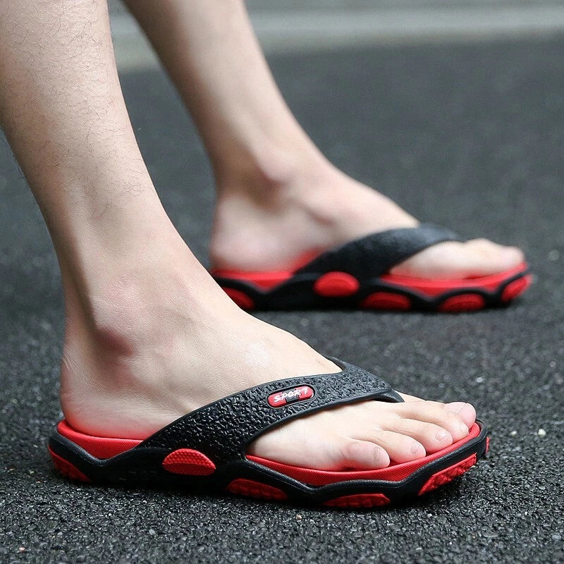 Mens Thong Flip Flops Slippers Summer Sandals Beach Shoes New Fashion