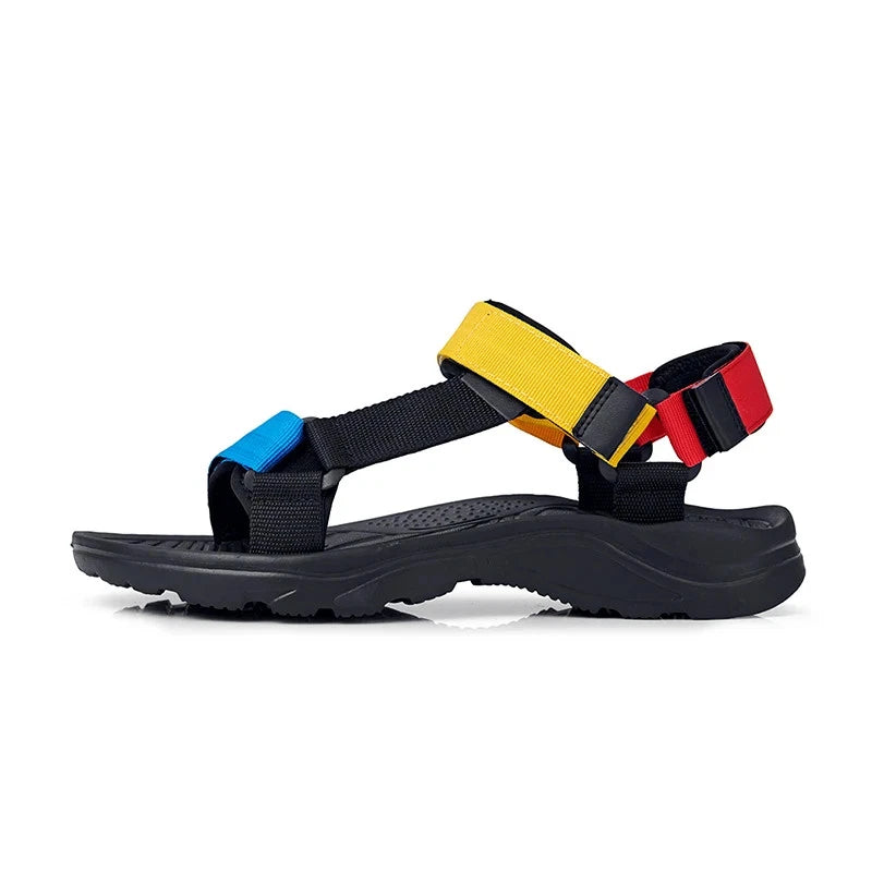2025 New Men Sandals Non-slip Summer Flip Flops High Quality Outdoor Beach.