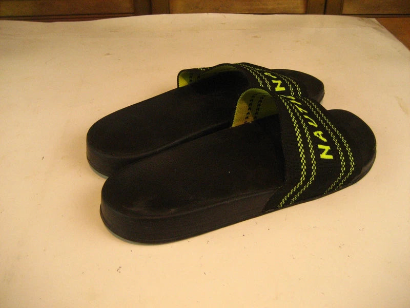 Mens Nautica Slide Sandals Gym Beach Yard Slipper Flip Flop Shoes sz M