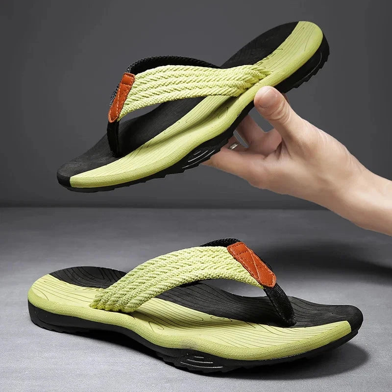Men Slippers Summer Flip Flops Brand Fashion Outdoor Comfortable Casual