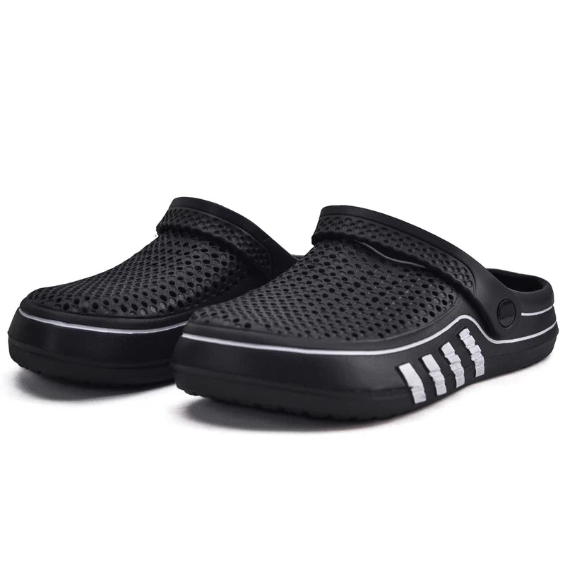 Men's Garden Shoes Water Clogs Boys Antislip Slide Sandals Shower Pool Slippers
