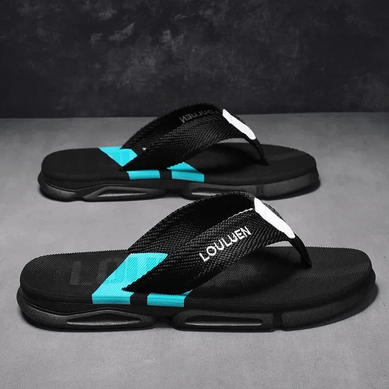 Summer Flip Flops Men Outdoor Casual Beach Shoes Slippers Men's Anti-skid