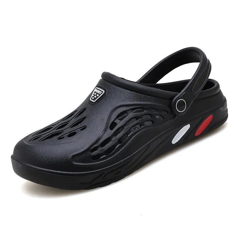 Men Sandals Summer Clogs EVA Garden Slippers Hole Shoes Beach Platform