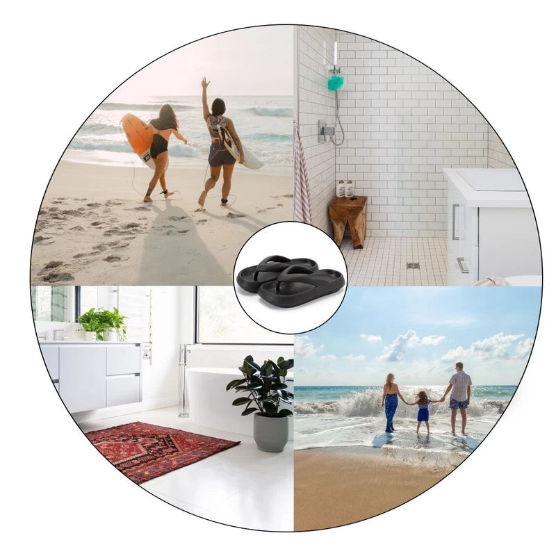 Summer Women Thong Flops Sandals Beach comfort Slipper Shoes Size 5-14