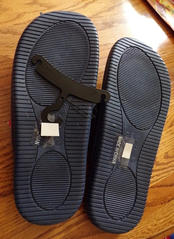 Patriotic RED, WHITE & BLUE Flip Flops/Beach Shoes~MENS SIZES ~NEW with tags