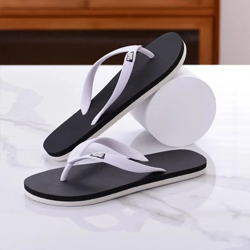 Men's Minimalist Flip Flops  Summer Fashion Outdoor Wear-resistant Beach Sandals