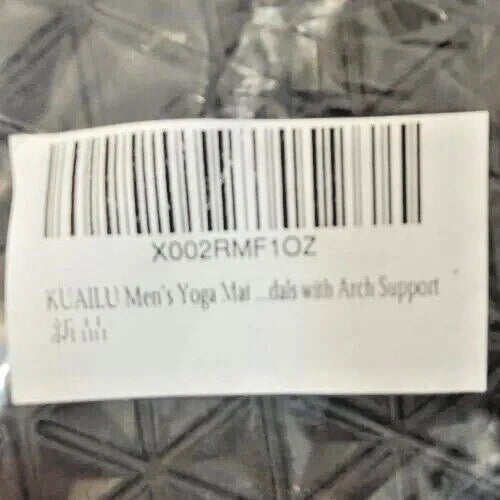 Men's Size 14 Brown Leather Flip Flop Sandals Arch Support Orthotic Comfort Foam