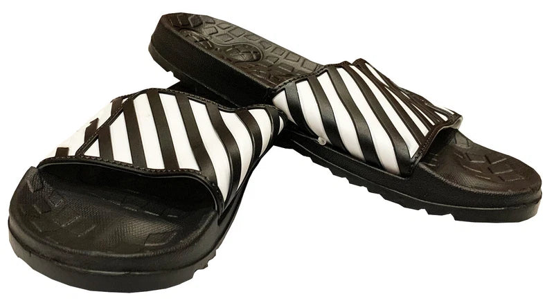 Mens Slip On Sport Sandals Slides Rubber Flip Flops Shower Slippers Pool Beach