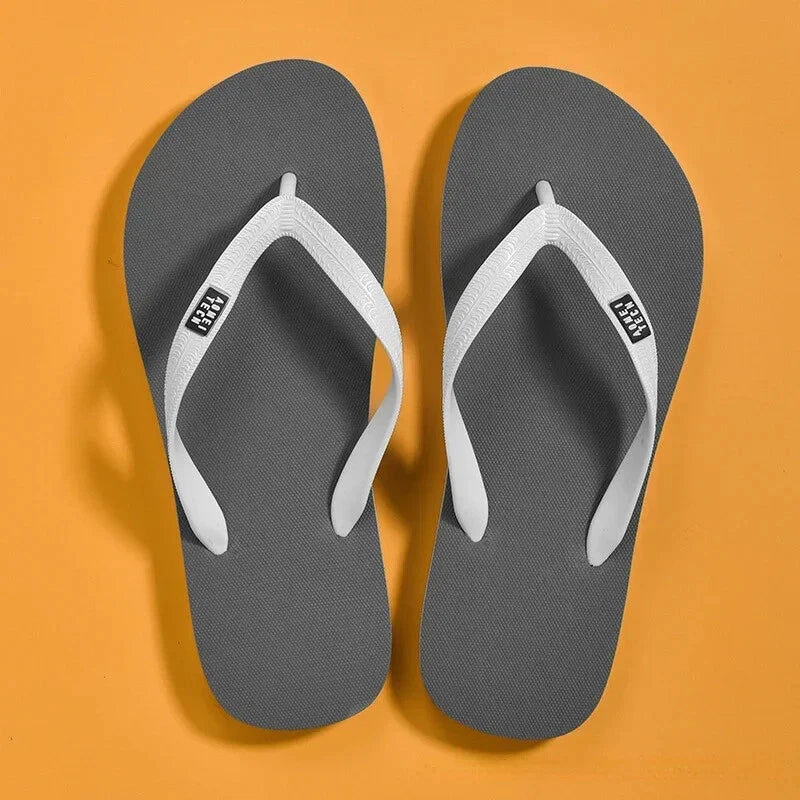 Men's Minimalist Flip Flops  Summer Fashion Outdoor Wear-resistant Beach Sandals