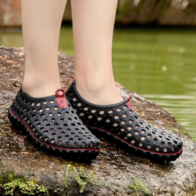 Men's Women' Jelly Sandals | Water Slip On Shoes | Beach Lightweight Slipper