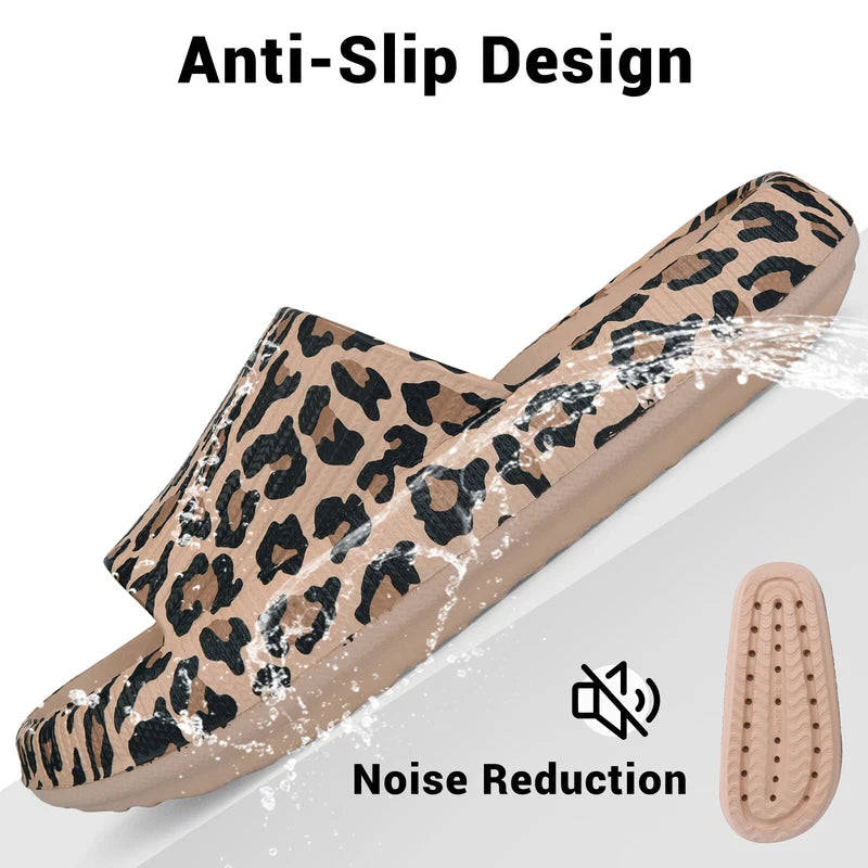 Women Men Cloud Slippers Comfort Pillow Slide Sandals Bathroom Beach Home Shoes