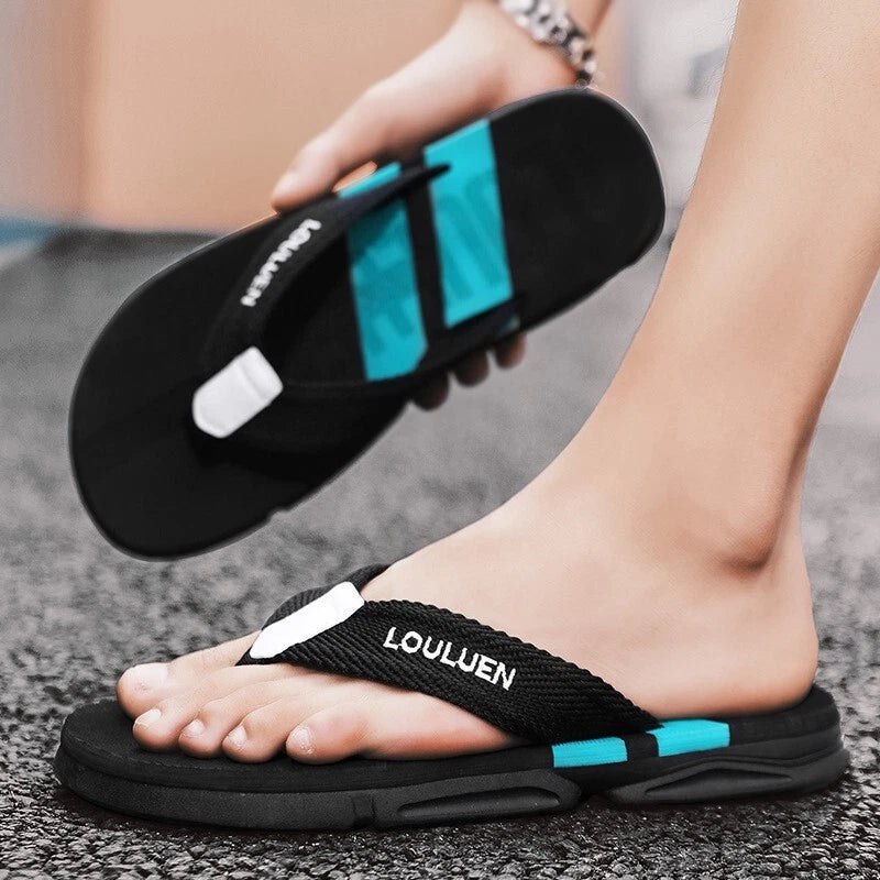 New Mens Thong Flip Flops Sandals Beach Sandal Slippers US Size 7-15