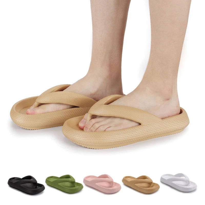 Summer Women Thong Flops Sandals Beach comfort Slipper Shoes Size 5-14