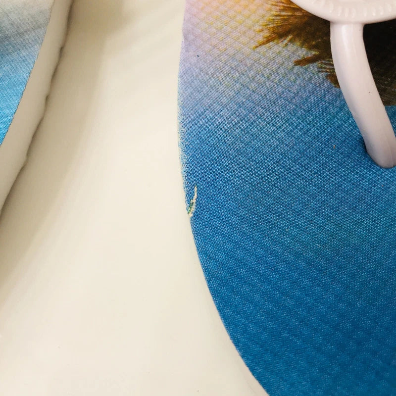 OLD NAVY Flip Flop Slippers Red Blue Stars Beach Palm Tree Size 12/13 YOU PICK 1