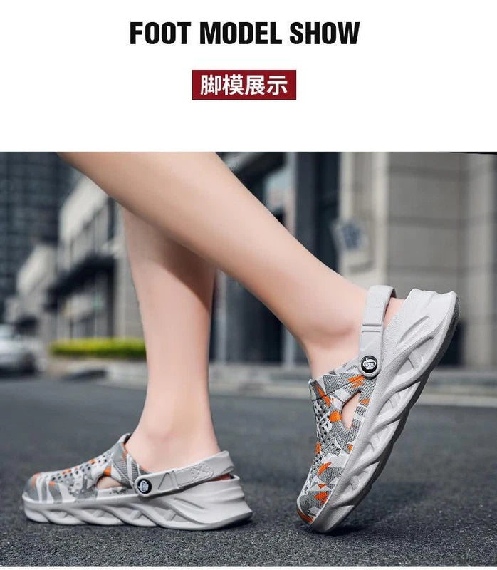 Fashion Slippers for Men Comfort Luxury Sandals Big Size Men's Platform