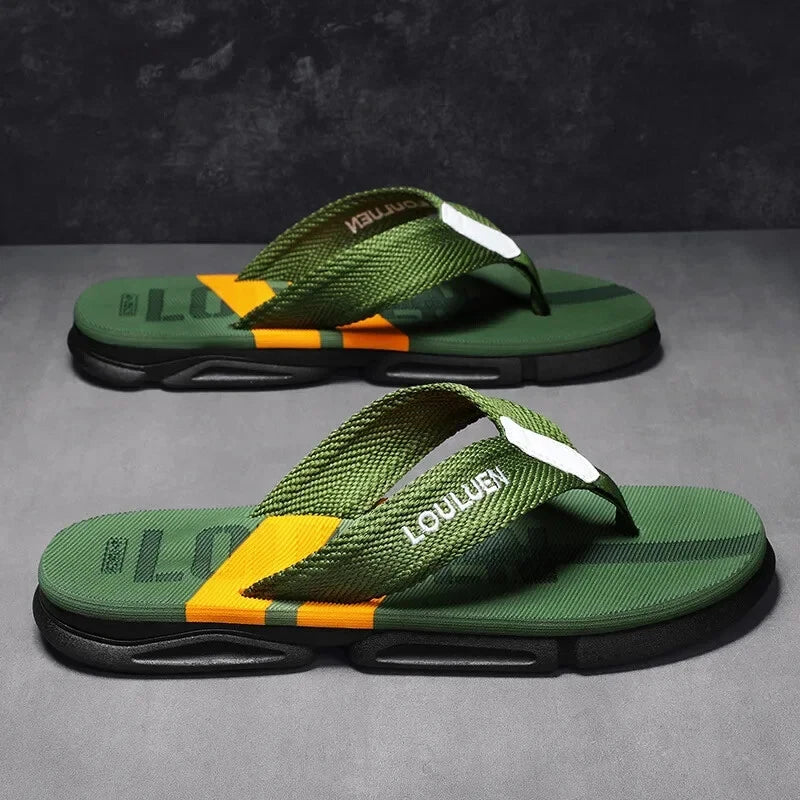Summer Flip Flops Men Outdoor Casual Beach Shoes Slippers Men's Anti-skid