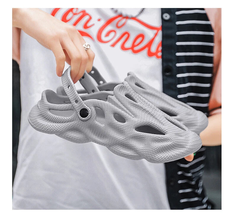 Men's Shoes Summer Beach Roman Sandals Casual Anti Slipper Runner hollow out new