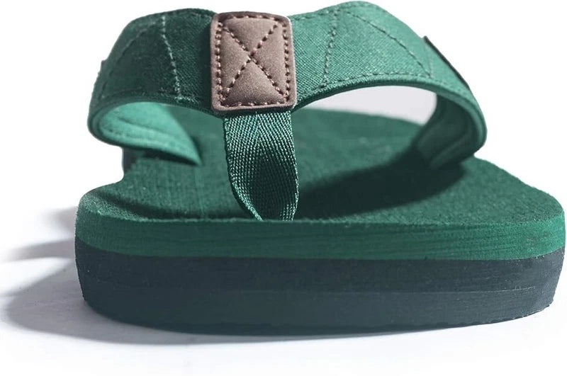 FITORY Men's Flip-Flops, Thongs Sandals Comfort Slippers for Beach Size US 11