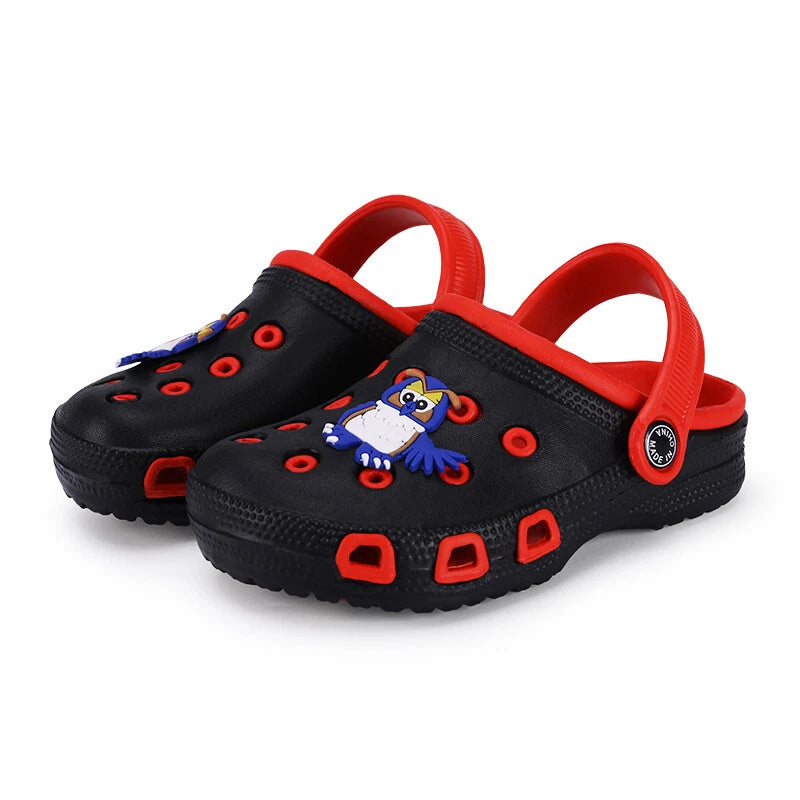 Garden Clogs Shoes Girls Boys Kids  Slip-On Casual Two-tone Slippers Sandals US