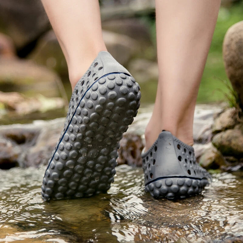 Men's Women' Jelly Sandals | Water Slip On Shoes | Beach Lightweight Slipper