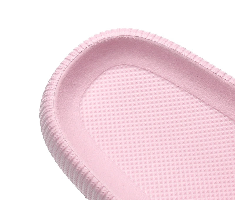 ON SALE!! Anti-Slip Cozy Pillow Slides Sandals Slippers Height Boosting Outdoor