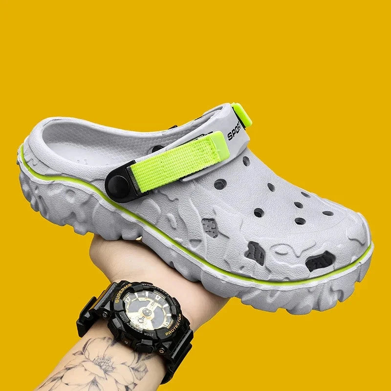 Men Slippers Summer New EVA Soft-soled Slides Sandals Indoor Outdoor Walking
