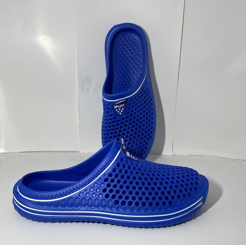 Water shoes , outdoor beach  sandal, slippers Size 8  BLue Unisex  (NEW) NO BOX
