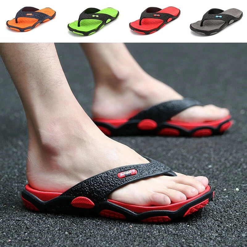 Mens Thong Flip Flops Slippers Summer Sandals Beach Shoes New Fashion