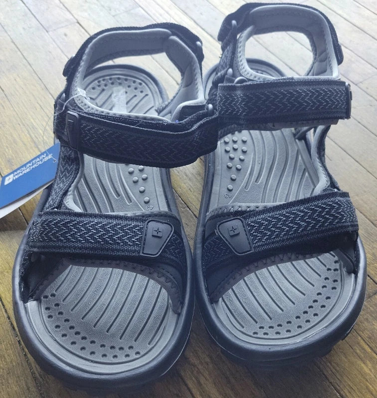 Mountain Warehouse Mens 10 Crete Sandal Male Summer Beach Pool Holiday Slippers