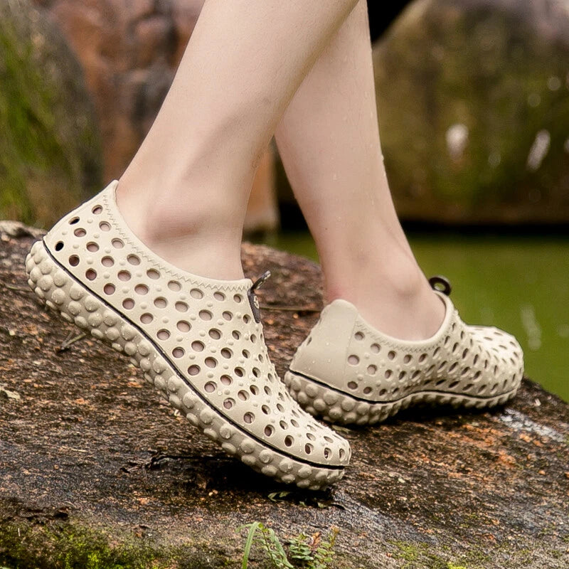 Men's Women' Jelly Sandals | Water Slip On Shoes | Beach Lightweight Slipper