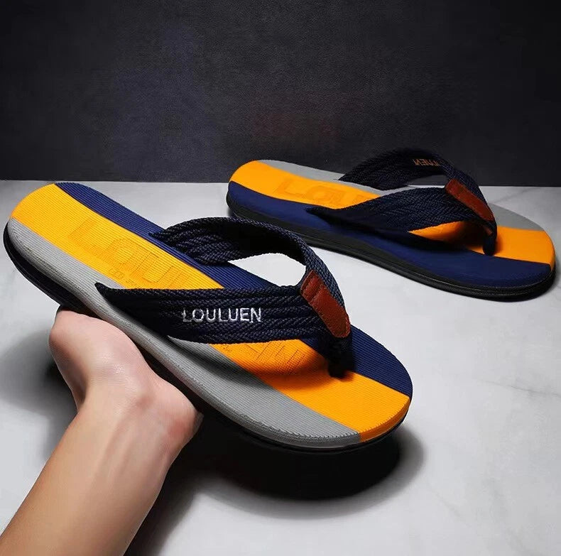 Men Fashion Summer Beach Slippers Outdoor Flip Flops Breathable Casual Trend USA