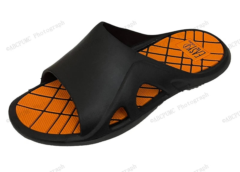 Men's Comfort Sandals Flip Flops Slide Sport Shower Beach Slip on Slippers Sizes