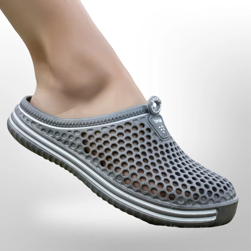 Mens Slip on Garden Mules Clogs Shoes Sports Sandals Beach Swim Slippers Shoes