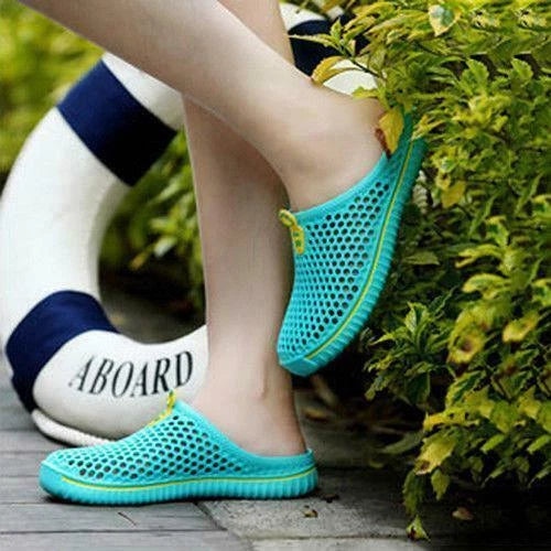 Men Women Slippers Breathable Hollow-out Beach Sandals Garden Hole Shoes Grand D