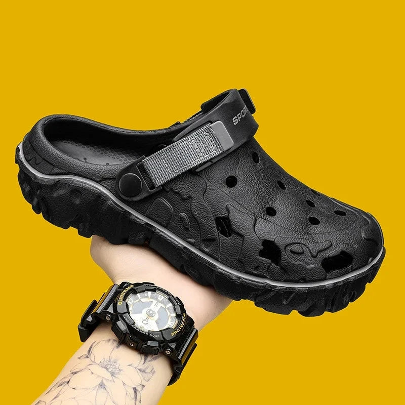 Men Slippers Summer New EVA Soft-soled Slides Sandals Indoor Outdoor Walking