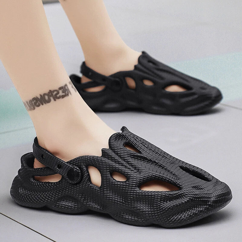 Men's Shoes Summer Beach Roman Sandals Casual Anti Slipper Runner hollow out new