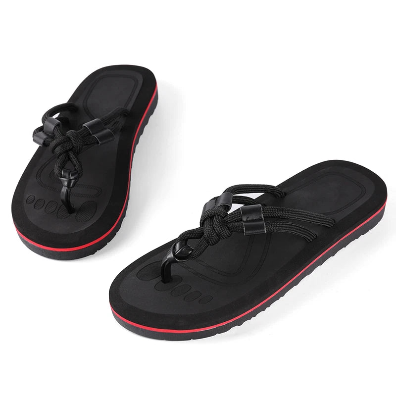 Men's Summer Mesa Knot Sandals Beach Flip Flops Slippers Sandals Shoes 9-10 Size