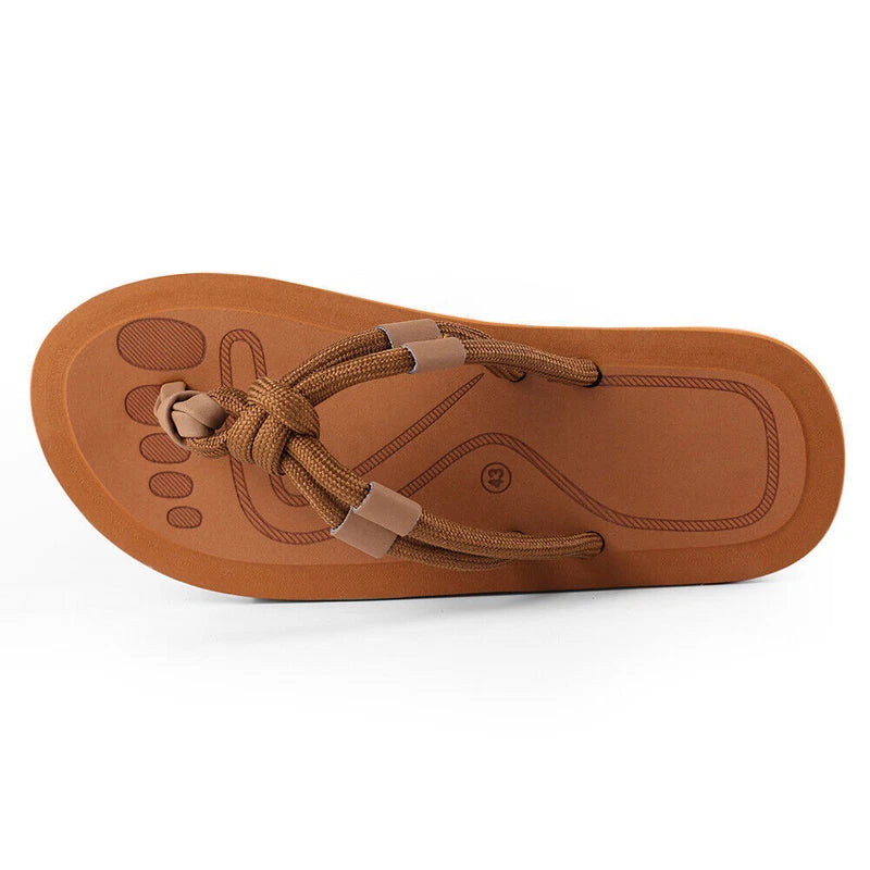 Men Summer Beach Fashion Thong Flip Flops Anti-Slip Sandals Casual Slippers 9-10