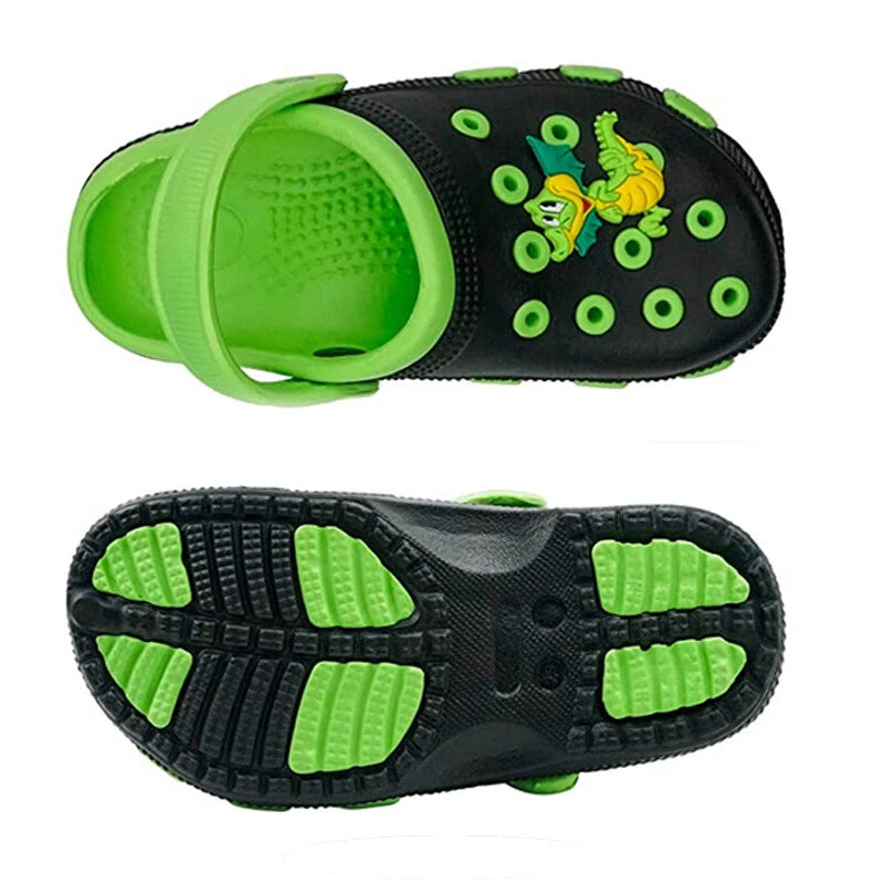 Garden Clogs Shoes Girls Boys Kids  Slip-On Casual Two-tone Slippers Sandals US