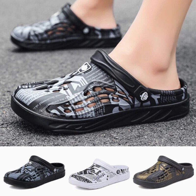 Unisex Slip on Clogs Slipper Mules Shoes Garden Sandals Beach Summer Sports US