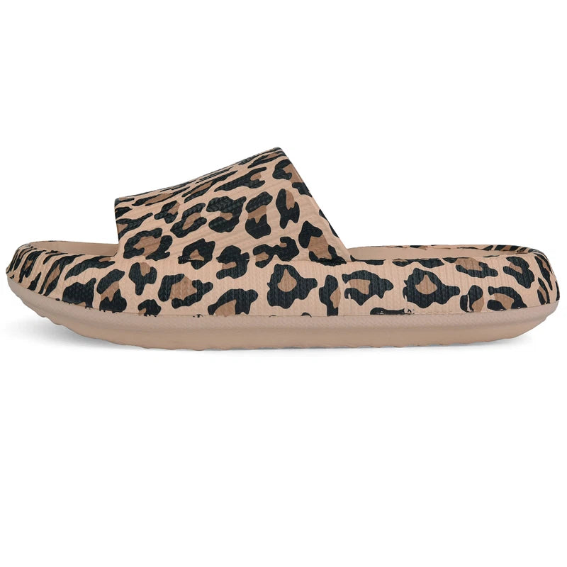 Women Men Cloud Slippers Comfort Pillow Slide Sandals Bathroom Beach Home Shoes