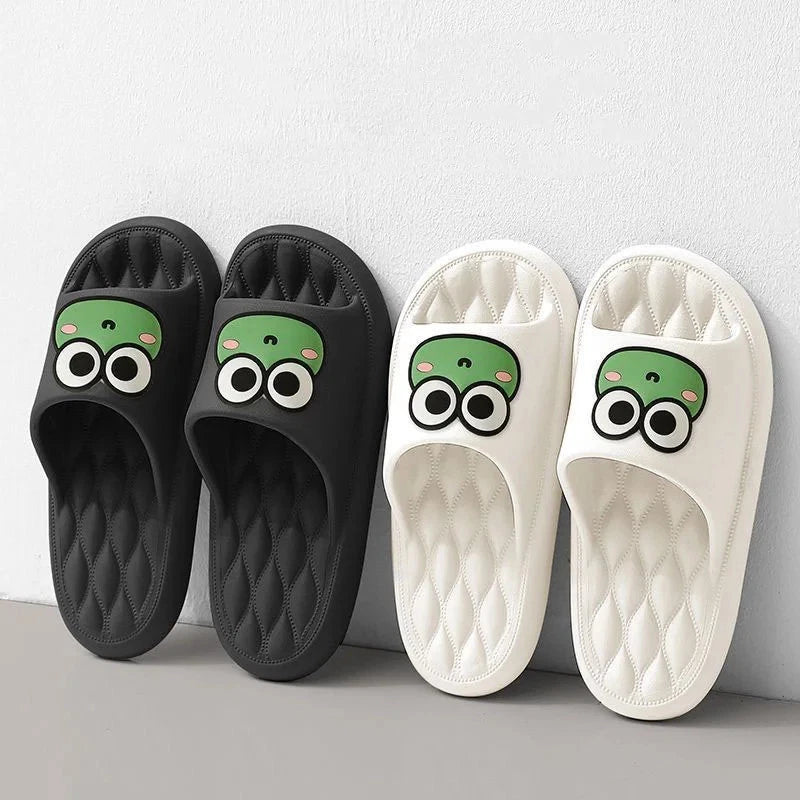 Summer Beach Slides Bathroom Anti Slip Slipper Non-Slip Home Flip Flops Cartoon