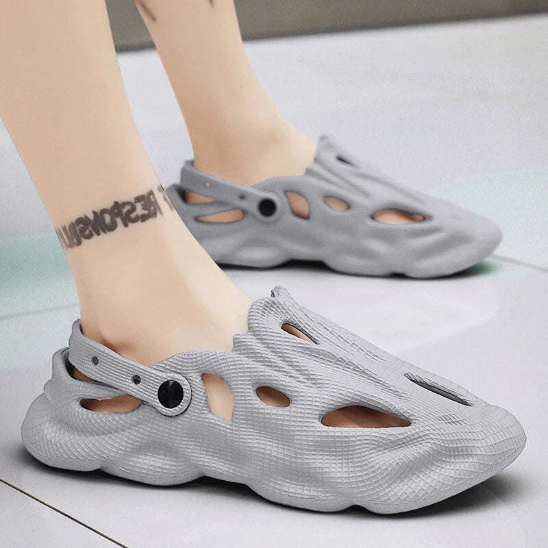 Men's Shoes Summer Beach Roman Sandals Casual Anti Slipper Runner hollow out new