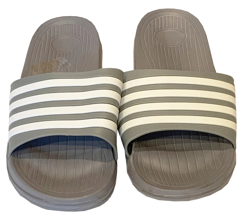 Mens Slip On Sport Sandals Slides Rubber Flip Flops Shower Slippers Pool Beach
