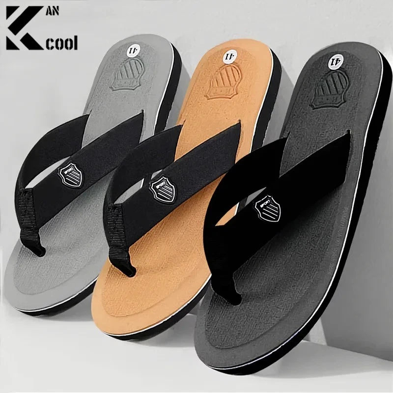 Men's Summer Beach Flip Flops Slides Sandals Indoor Outdoor Slippers Shoes Gift