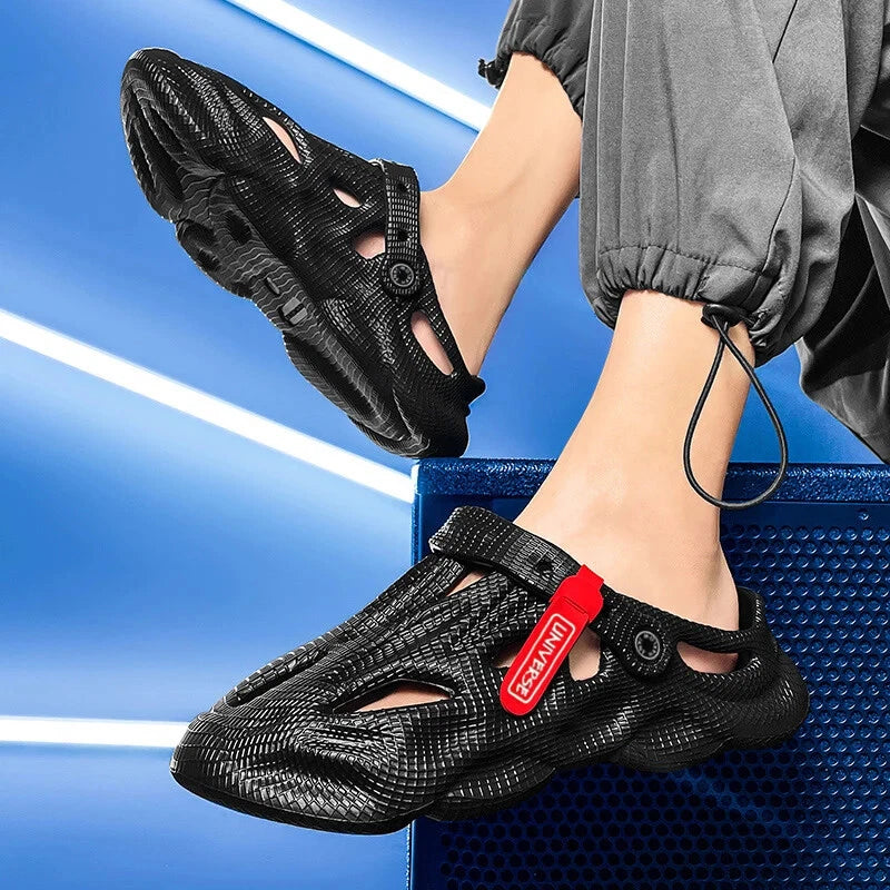 Summer Men Slippers Comfortable Platform Outdoor Sandals 2023 Beach Slippers Fli