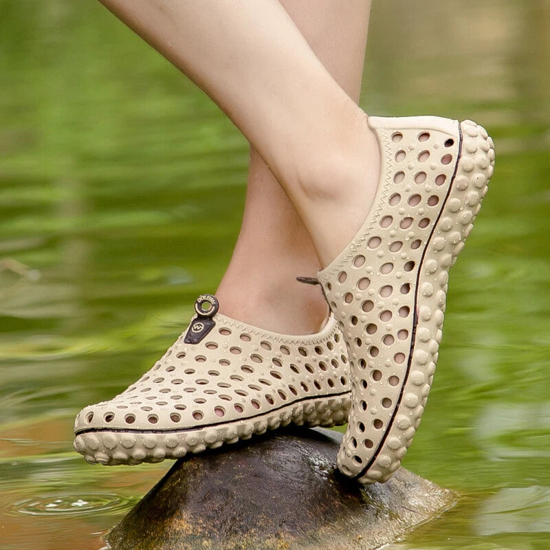 Men's Women' Jelly Sandals | Water Slip On Shoes | Beach Lightweight Slipper