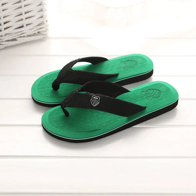 Summer Men's Flip-Flops Minimalist Beach Sandals Large Size Cross-Border New