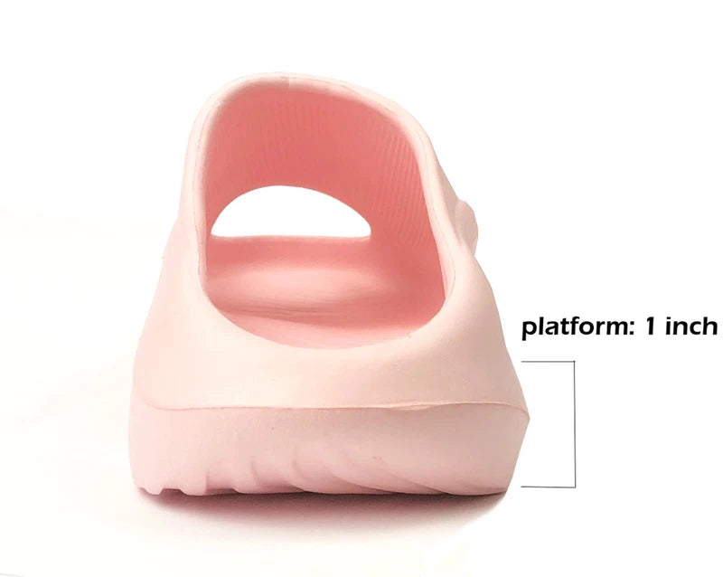 Unisex Cloud Slide Men Women Slipper Cushioned Thick Sole for Beach Gym Pool-737