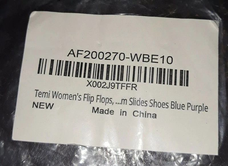 Temi Women's Flip Flops Soft Lightweight Sandals Women Anti Slip Casual Slippers